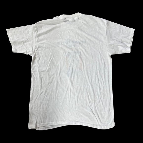 Vintage White House Oliver North For President T Shirt XL 80s USA Single Stitch - Picture 3 of 12